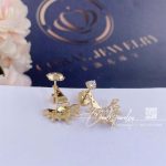 Piaget Sunlight Yellow Gold Diamond Earrings G38r0900 (4)