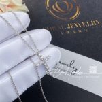 Tiffany Cross Pendant In Platinum With Diamonds Mini (1)