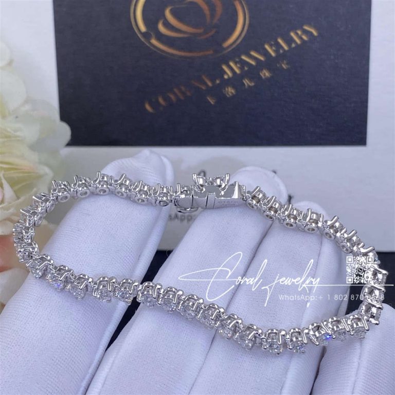 Tiffany Victoria® Tennis Bracelet In Platinum With Diamonds (1)