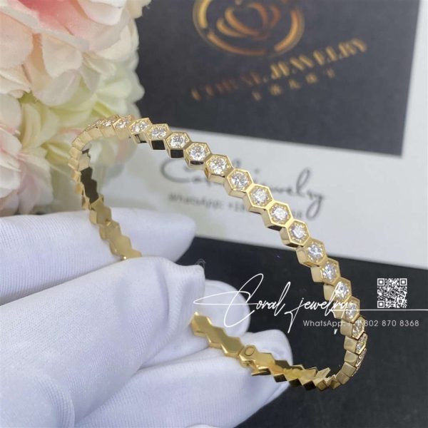 Chaumet Bee My Love Bracelet Yellow Gold, Diamonds 083440 (3)