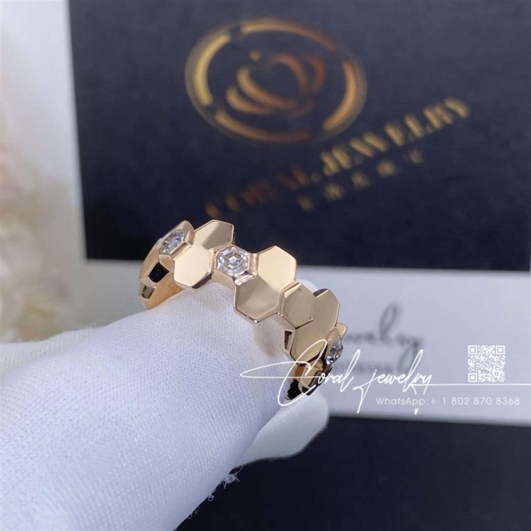 Chaumet Bee My Love Ring Rose Gold, Diamonds 085091 (1)