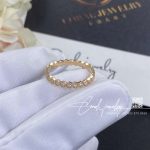 Chaumet Bee My Love Ring Rose Gold, Diamonds, 2.5mm 081935 (2)