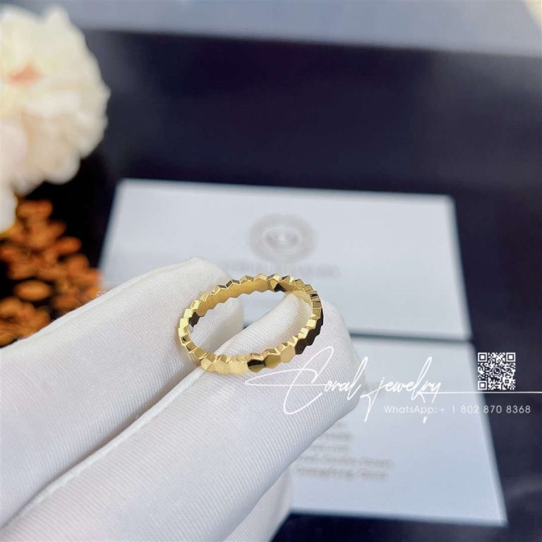 Chaumet Bee My Love Ring Yellow Gold, Diamonds, 2.5 Mm 081885 (2)