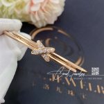 Chaumet Jeux De Liens Bracelet Rose Gold, Diamonds 081776 (2)