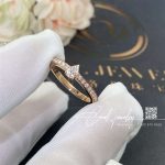 Chaumet Josephine Eclat D’eternité Ring In Pink Gold And Diamonds 084724 (4)