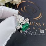 Chaumet Labyrinthe Ring White Gold, Emerald With Onyx And Diamonds (6)