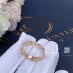 Chaumet Liens Évidence Wedding Band Rose Gold, Diamonds, 3.4mm 083605 (3)