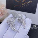 Boucheron plume de paon small ear clips jco01297 (5)