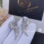 Boucheron plume de paon small ear clips jco01297 (6)