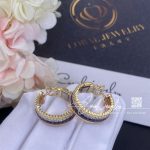 Boucheron quatre classique hoop earrings jco00510 (4)
