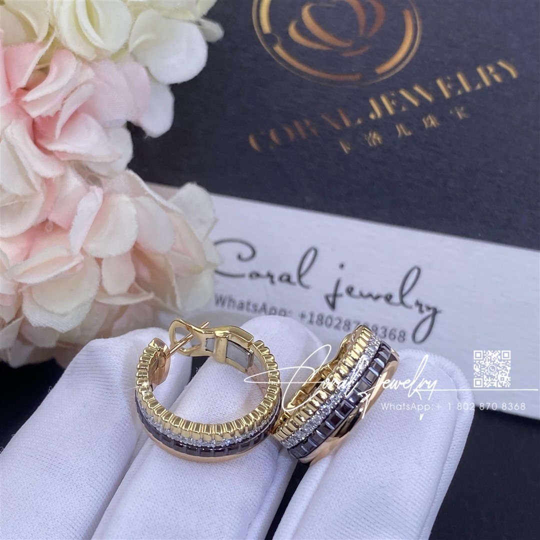 Boucheron quatre classique hoop earrings jco00510 (5)