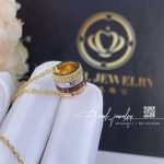 Boucheron quatre classique mini ring pendant jpn00547 (4)