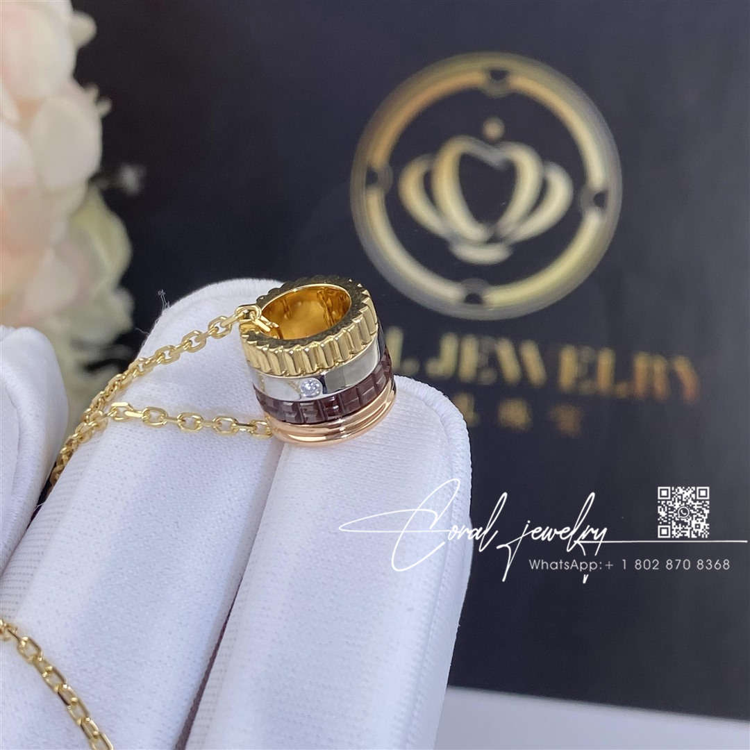 Boucheron quatre classique mini ring pendant jpn00547 (4)