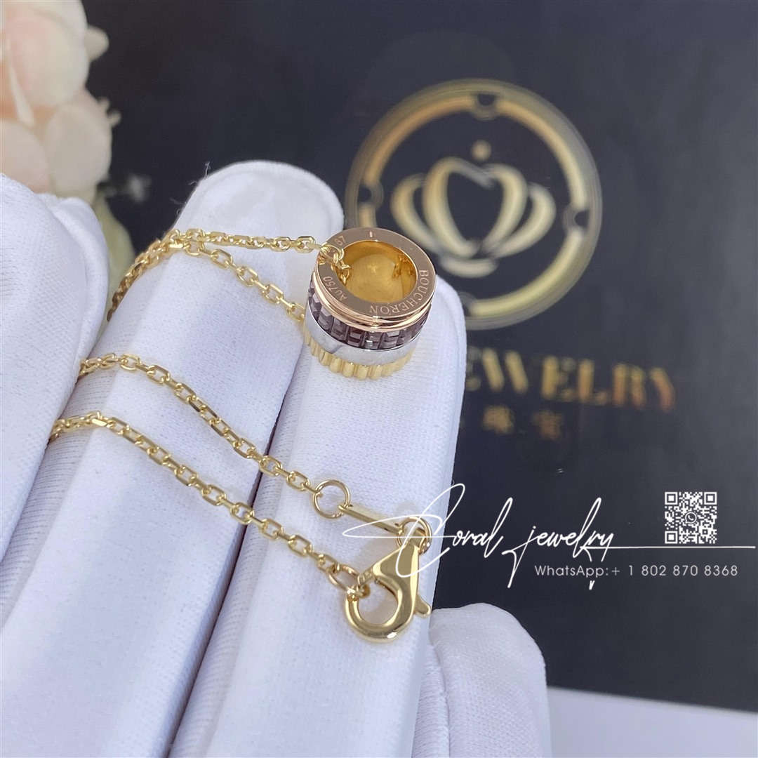 Boucheron quatre classique mini ring pendant jpn00547 (5)