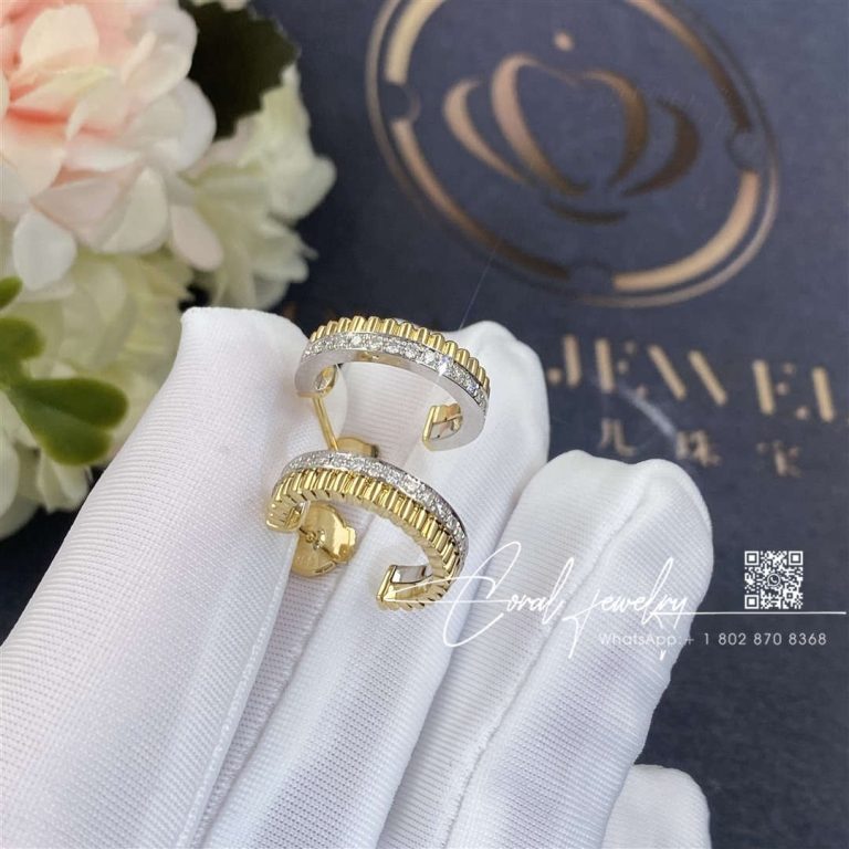 Boucheron quatre radiant edition hoop earrings jco00671 (1)