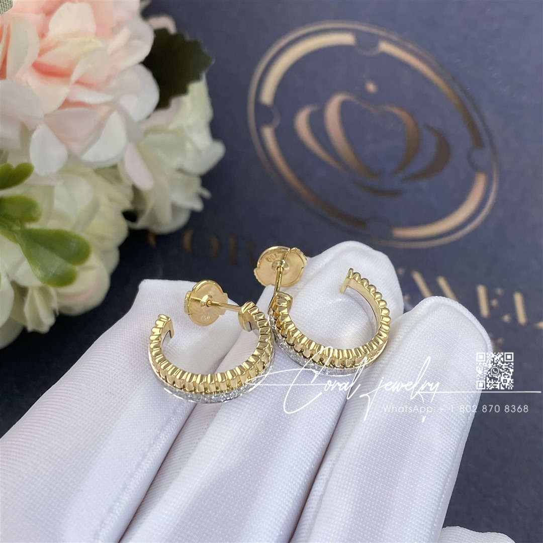 Boucheron quatre radiant edition hoop earrings jco00671 (2)