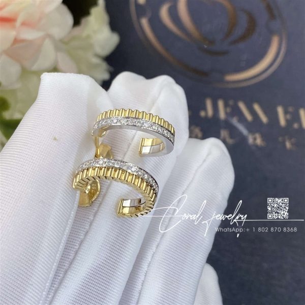 Boucheron quatre radiant edition hoop earrings jco00671 (4)
