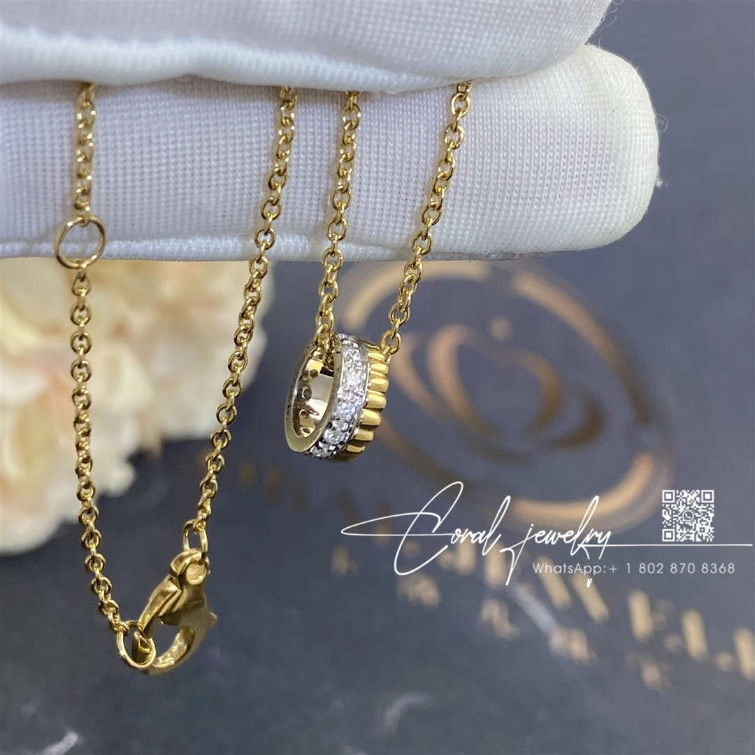 Boucheron quatre radiant edition mini pendant jpn00649 (2)