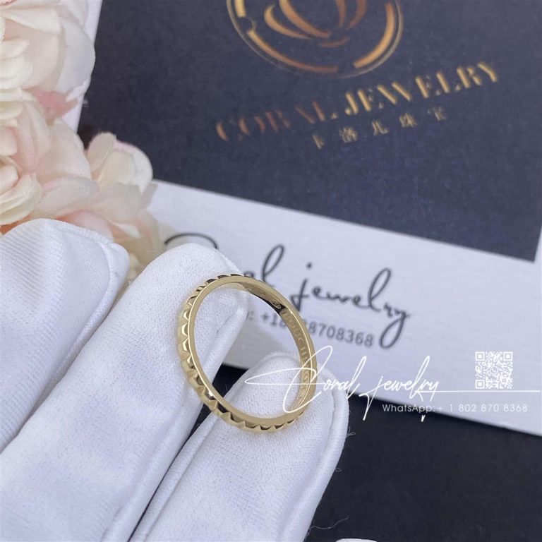 Boucheron quatre yellow gold ring jal01165 (2)