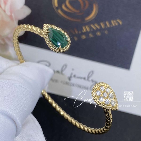 Boucheron serpent bohème bracelet, 2 s motifs jbt00941 (7)