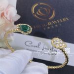 Boucheron serpent bohème bracelet, 2 s motifs jbt00941 (8)