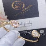 Boucheron serpent bohème bracelet, rose quartz s motifs jbt00944 (2)
