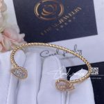 Boucheron serpent bohème bracelet, rose quartz s motifs jbt00944 (3)
