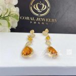 Boucheron serpent bohème couleur citrine diamond earrings jco01279 (2)