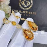 Boucheron serpent bohème couleur citrine diamond earrings jco01279 (4)