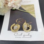 Boucheron serpent bohème diamants yellow gold diamond earrings jco04cab01 (2)