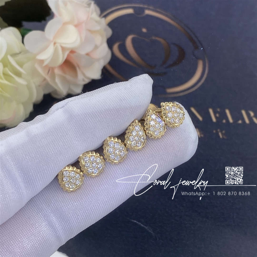 Boucheron serpent bohème ear studs xs motif jco00942 (2)