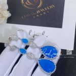 Boucheron serpent bohème earrings white gold aquamarine diamond (1)