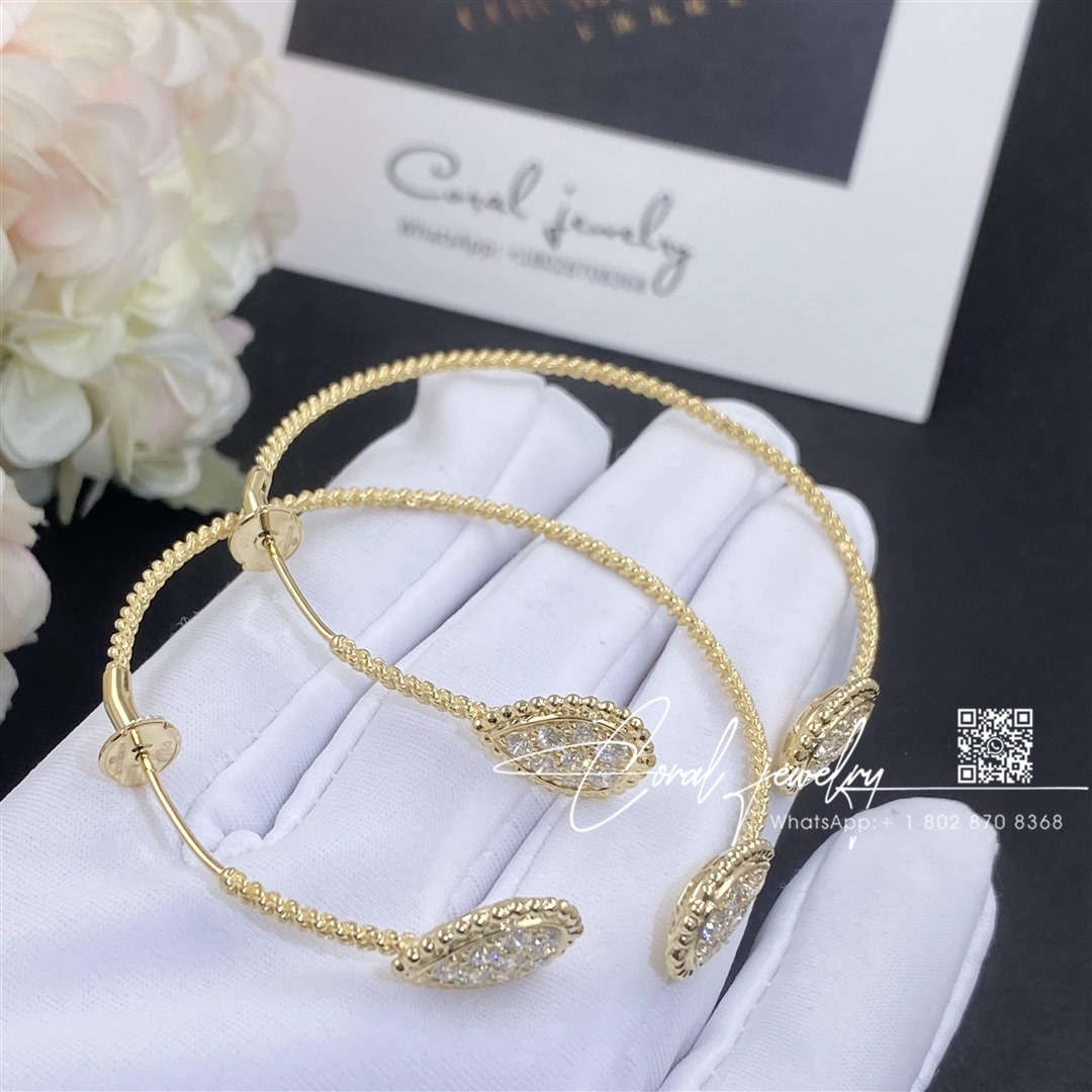 Boucheron serpent bohème hoop earrings, s motifs jco01459 (4)