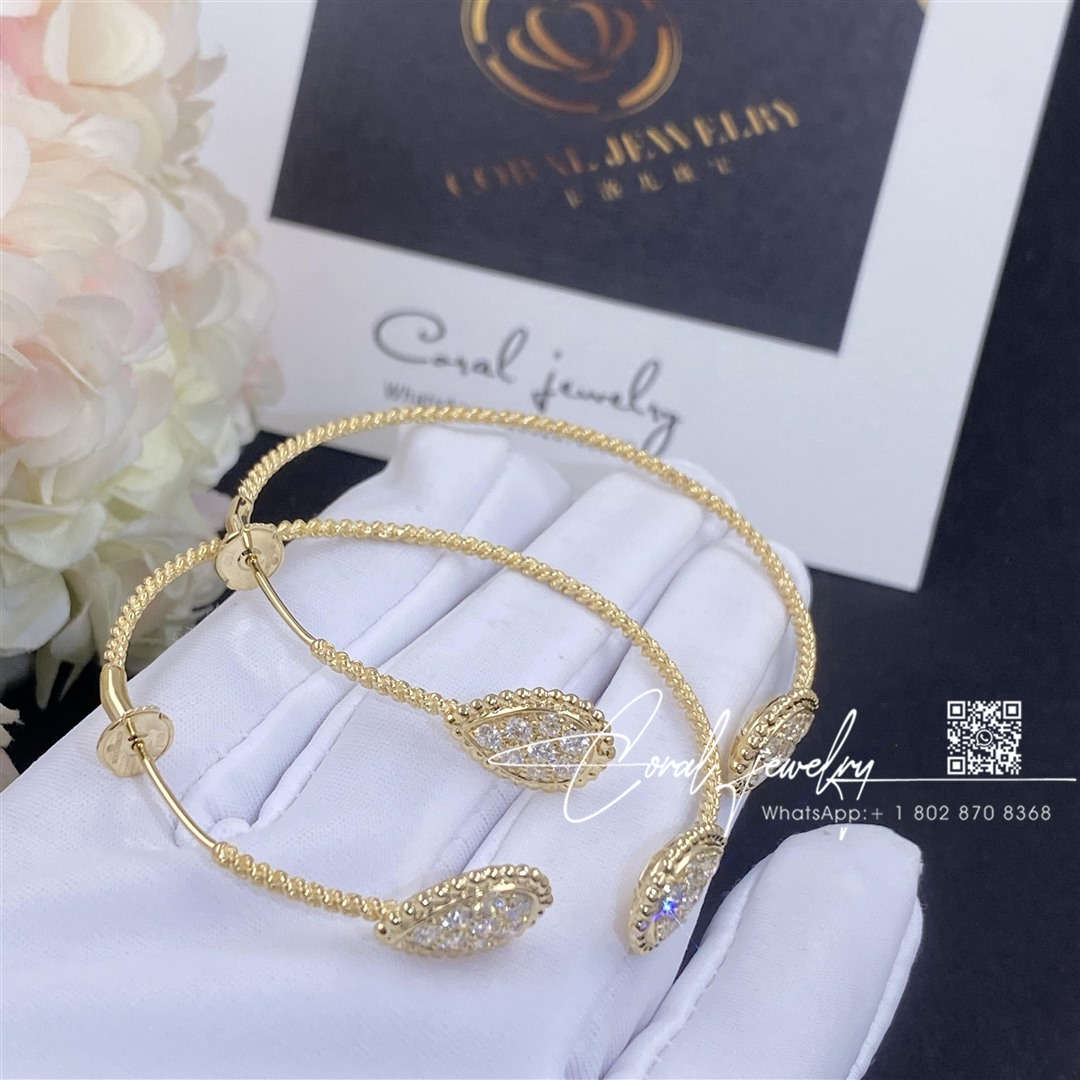 Boucheron serpent bohème hoop earrings, s motifs jco01459 (5)