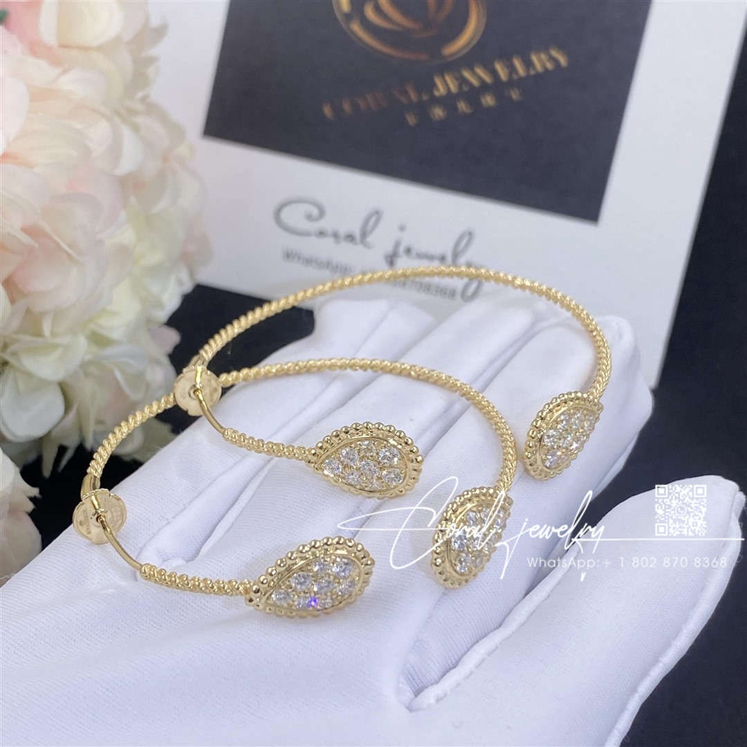 Boucheron serpent bohème hoop earrings, s motifs jco01459 (6)