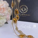 Boucheron serpent bohème long necklace, 16 motifs citrine diamond necklace jcl01018 (7)