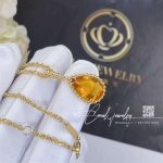 Boucheron serpent bohème necklace, lmotifs citrine pendant jpn00585 (2)
