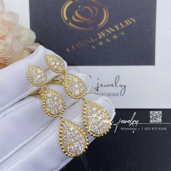 Boucheron serpent bohème pendant earrings, xs, s and m motifs jco01543 (5)