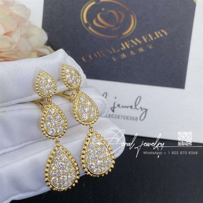 Boucheron serpent bohème pendant earrings, xs, s and m motifs jco01543 (6)