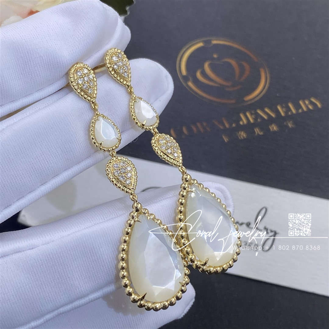 Boucheron serpent bohème pendant earrings, xs and l motifs ref jco01281 (1)