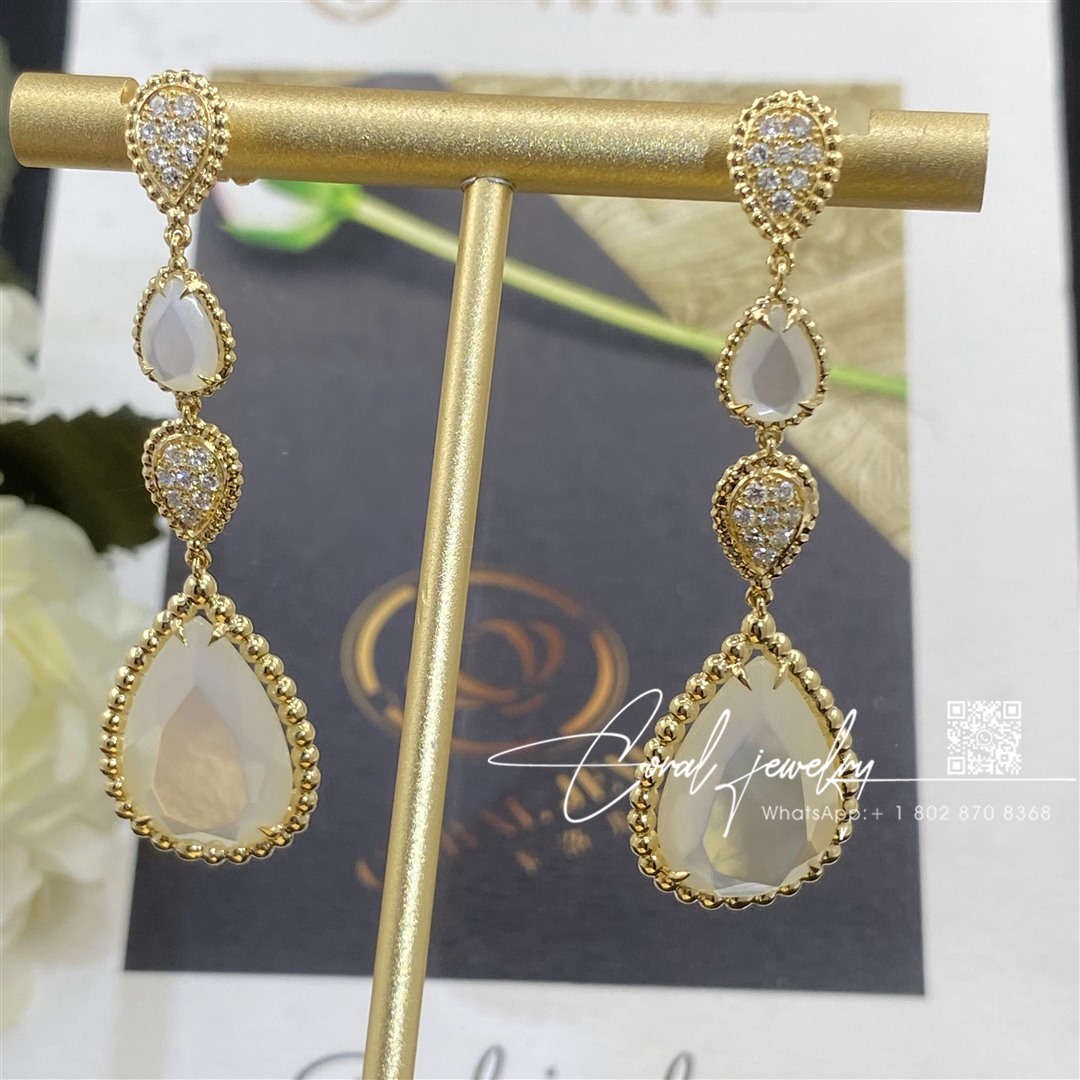 Boucheron serpent bohème pendant earrings, xs and l motifs ref jco01281 (11)