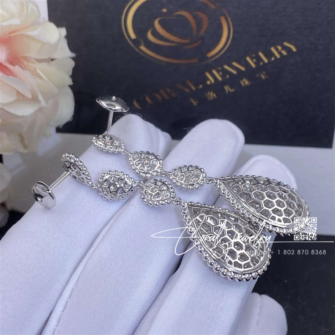 Boucheron serpent bohème pendant earrings, xs and l motifs jco01290 (6)