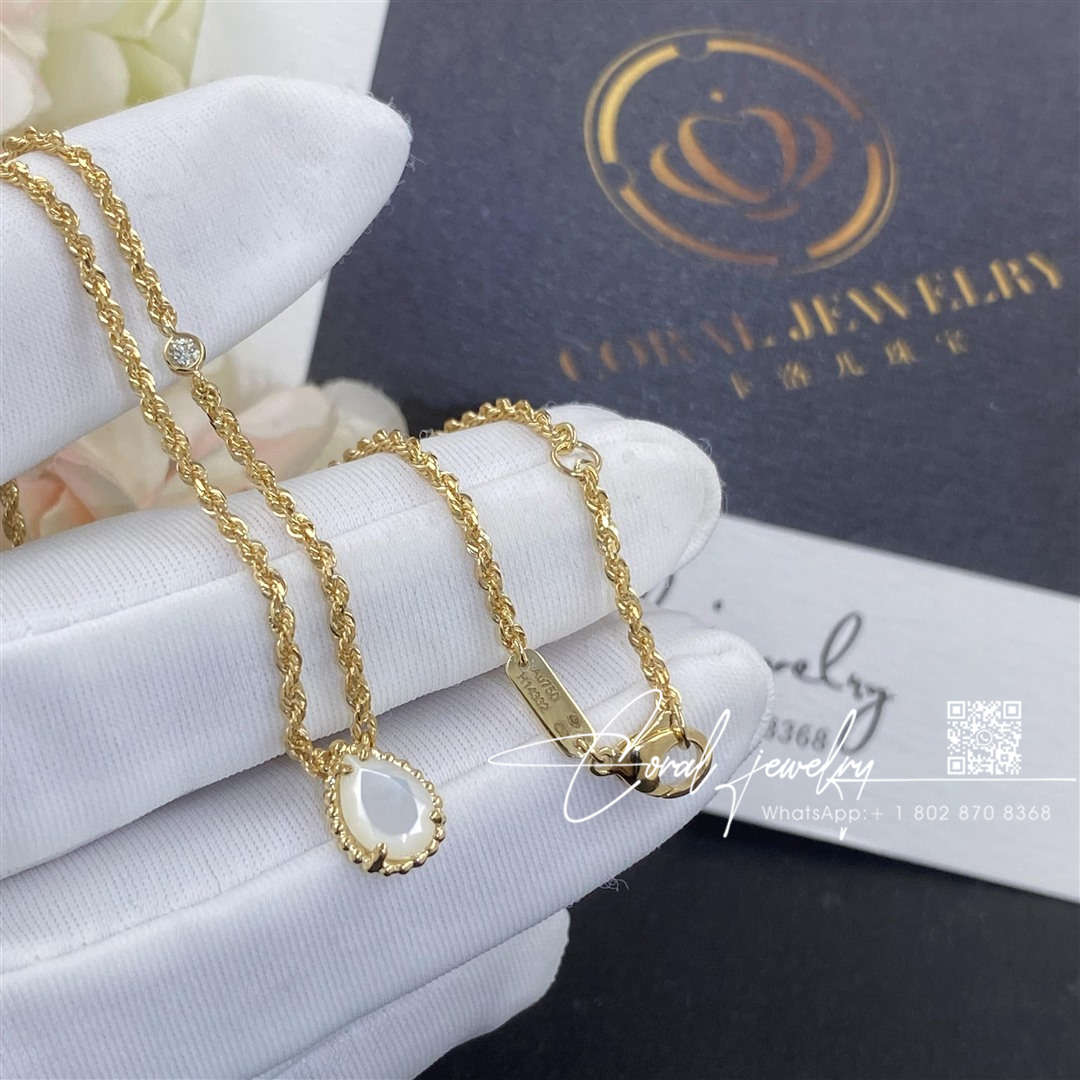 Boucheron serpent bohème pendant yellow gold diamond pearl xs motif jpn00626 (6)