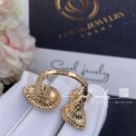 Boucheron serpent bohème rose quartz ring 3 motif jrg03217 (15)