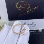 Boucheron serpent bohème rose quartz ring s motif jrg03184 (2)