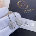 Boucheron serpent bohème sleepers, m motif white gold jco01276 (1)
