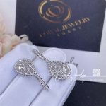 Boucheron serpent bohème sleepers, m motif white gold jco01276 (6)