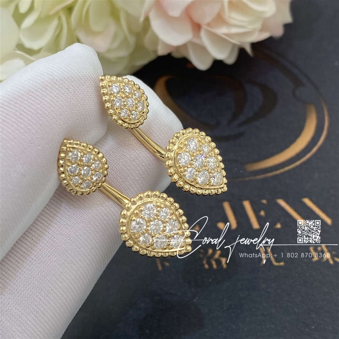 Boucheron serpent bohème stud earring s and xs motifs jco01425 (1)