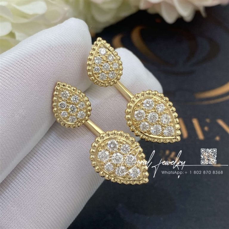 Boucheron serpent bohème stud earring s and xs motifs jco01425 (4)