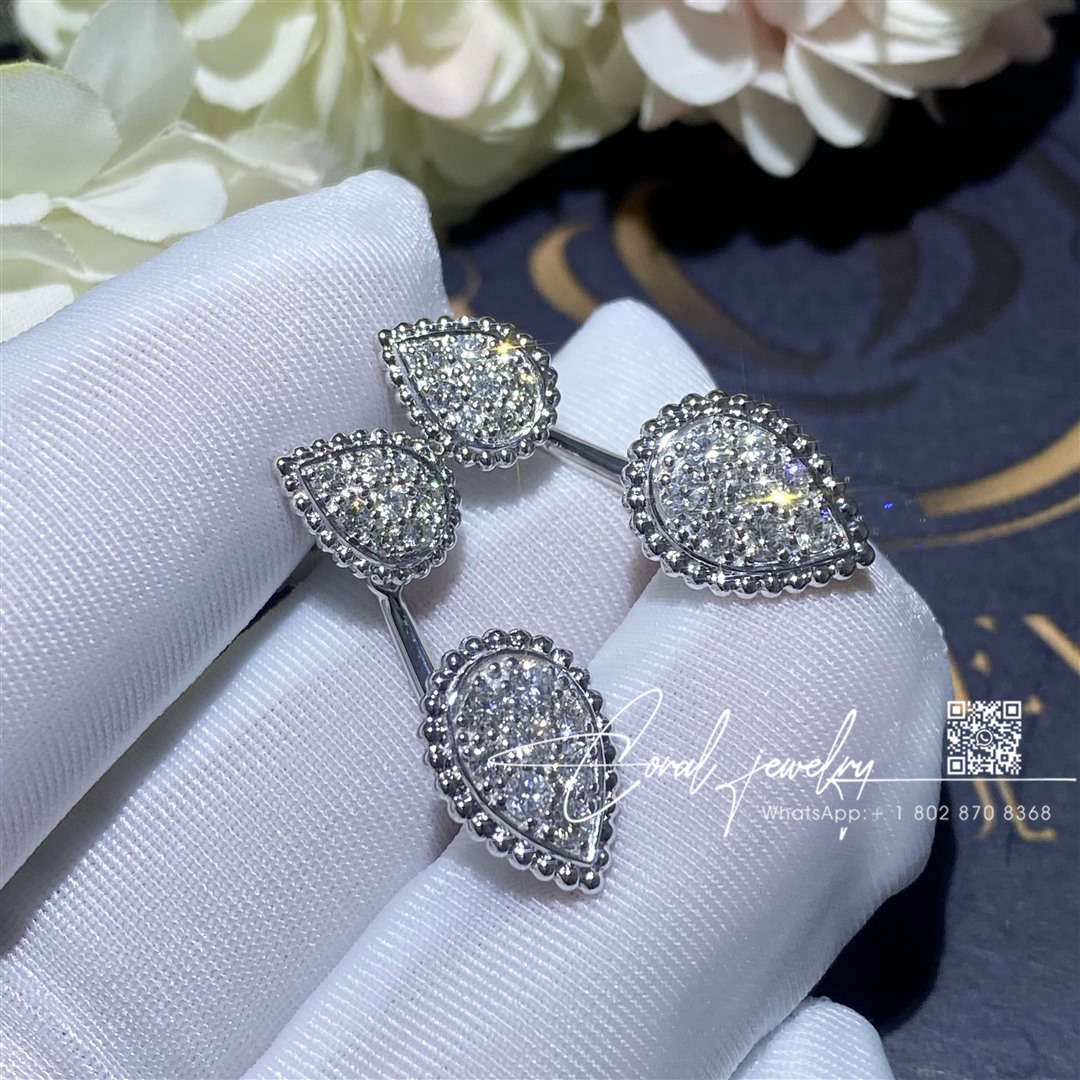 Boucheron serpent bohème stud earring s and xs motifs jco01426 (5)